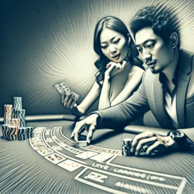 Live-Baccarat Casino Table Game