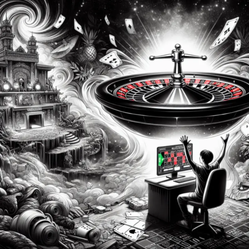 Live-Roulette online table game interface