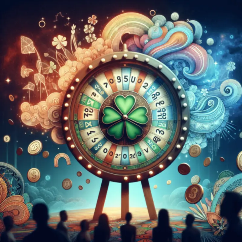 Colorful Lottery Style Games in online casino interface