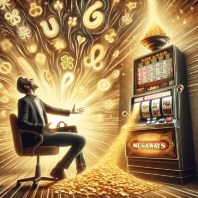 Megaways Slots main interface with dynamic reels